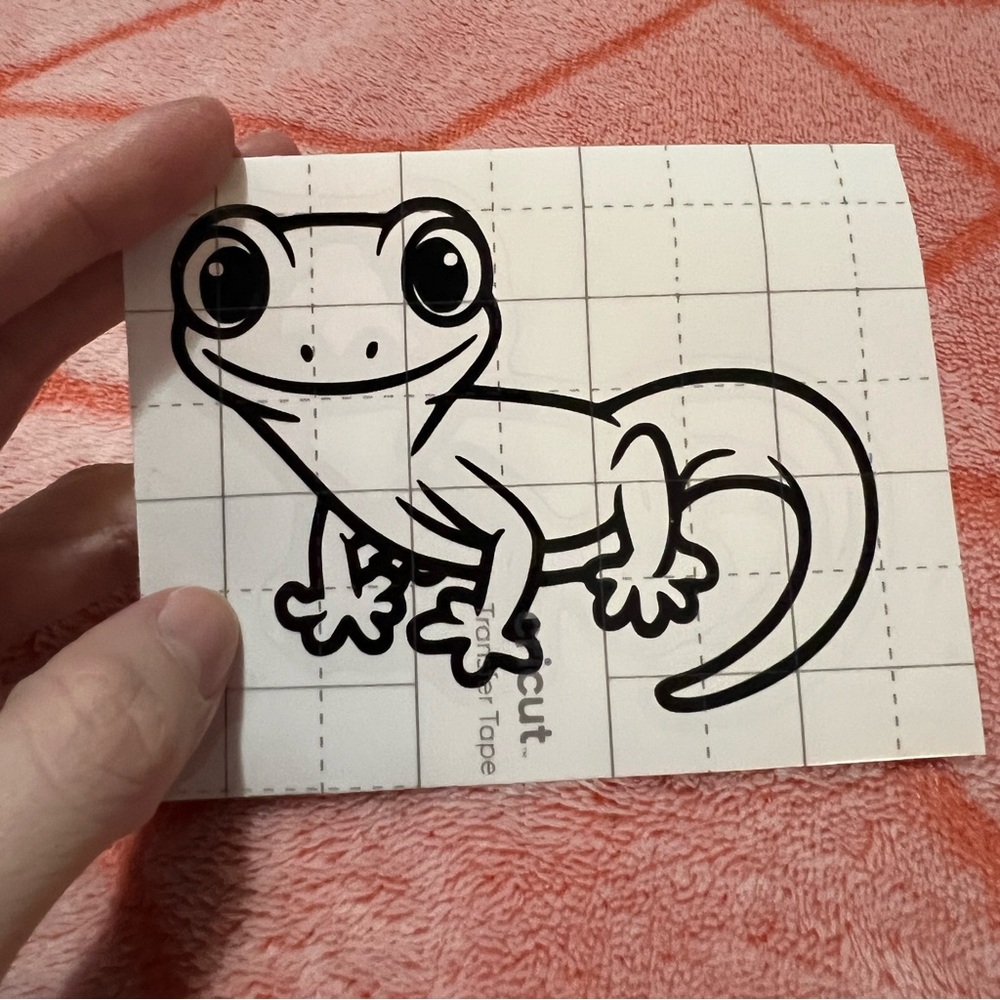 Gecko Vinyl Decal 🦎